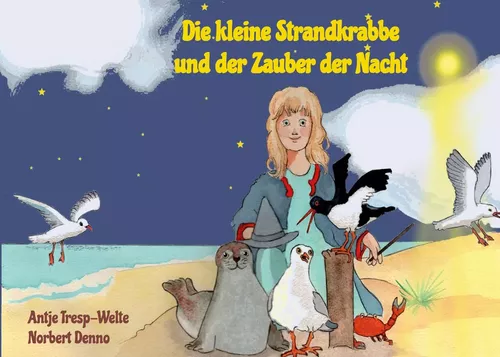 Cover Die kleine Strandkrabbe und der Zauber der Nacht